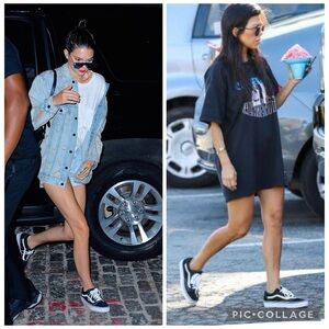 Vans Black and White Women's Sneakers